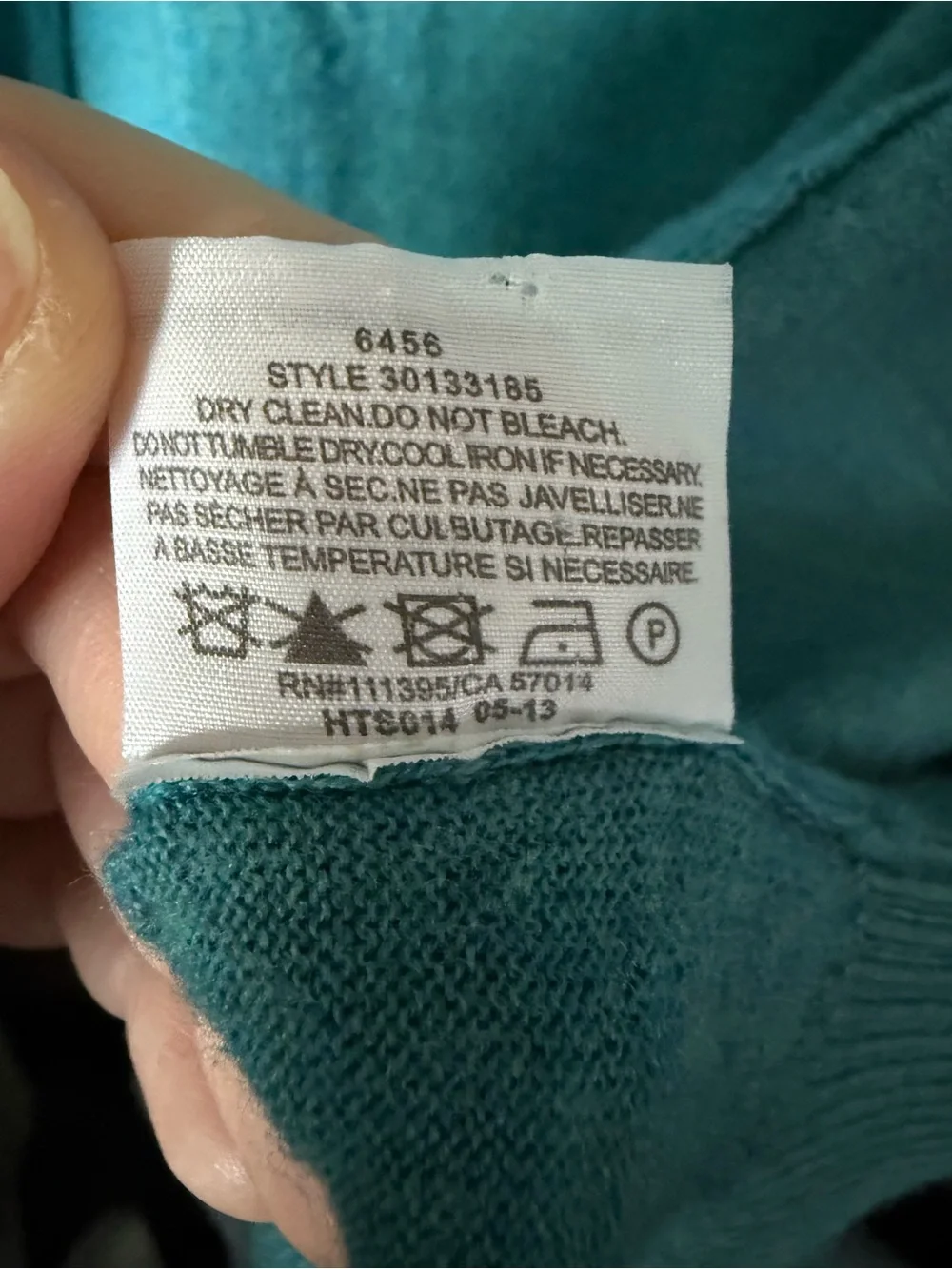 Tory Burch Teal Button-Front Cardigan